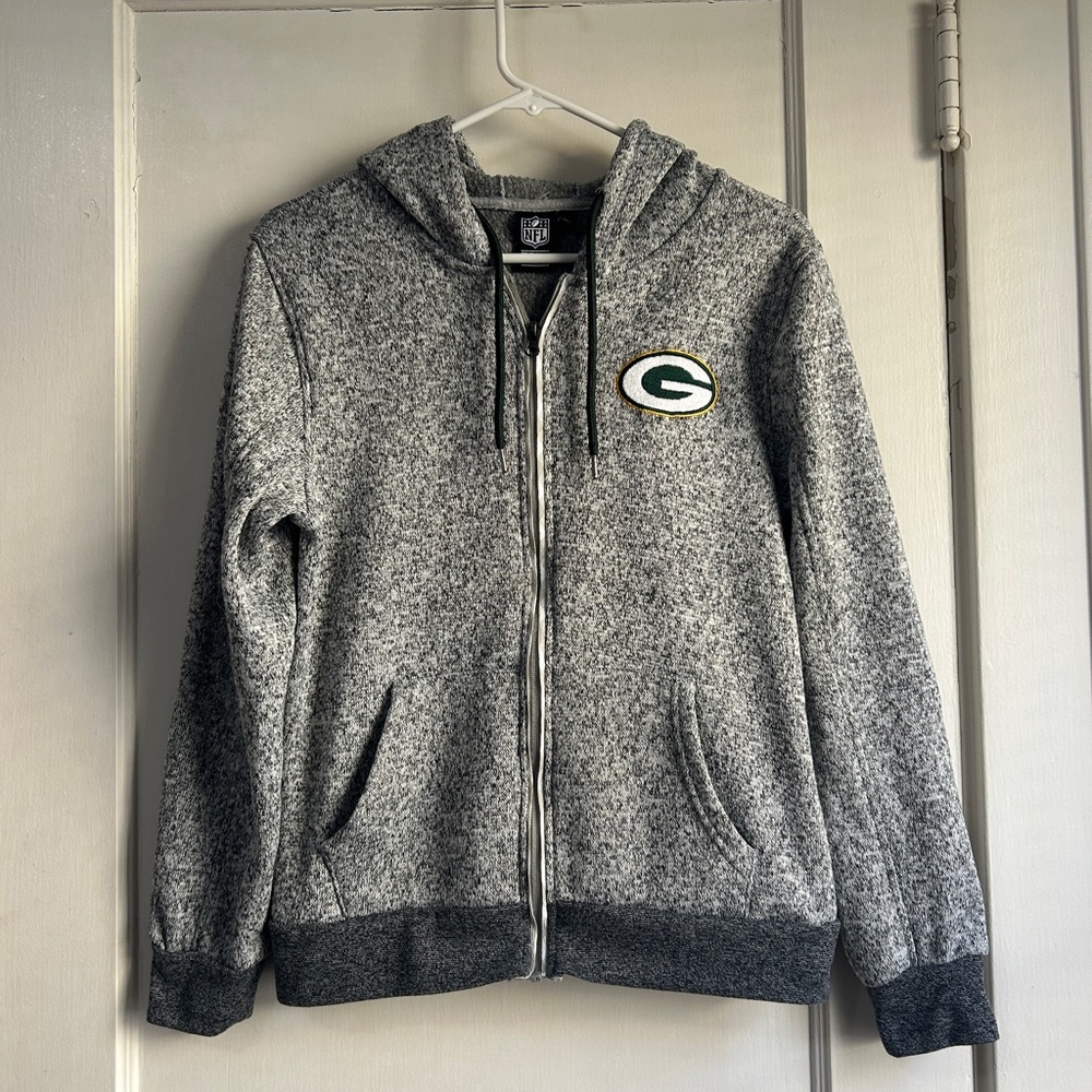 NFL Gray Zip-Up Hoodie